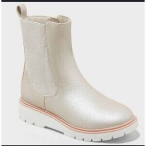 Art Class Girls Laurel Chelsea Tan boots size 13 NWT